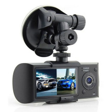 R300 Car Camera Dashcam DVR X3000 Dual Lens with GPS